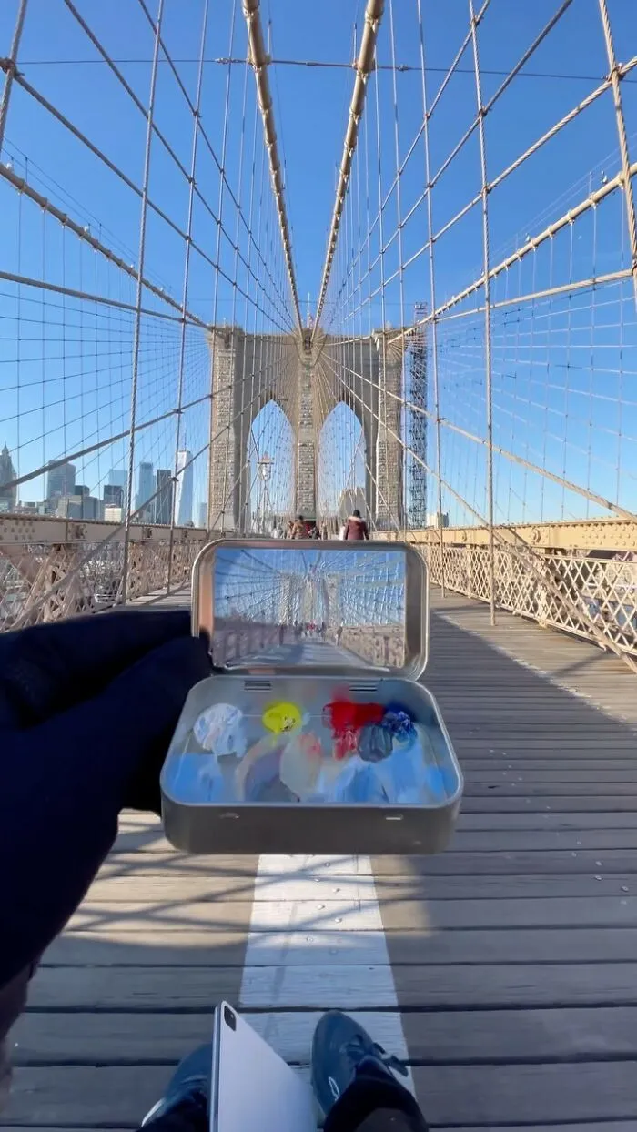 30 Altoids Tins Revived With Tiny Paintings Of Landscapes And Cityscapes By An Ohio-Based Artist (New Pics)
