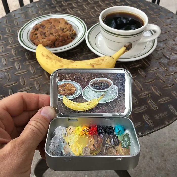 30 Altoids Tins Revived With Tiny Paintings Of Landscapes And Cityscapes By An Ohio-Based Artist (New Pics)