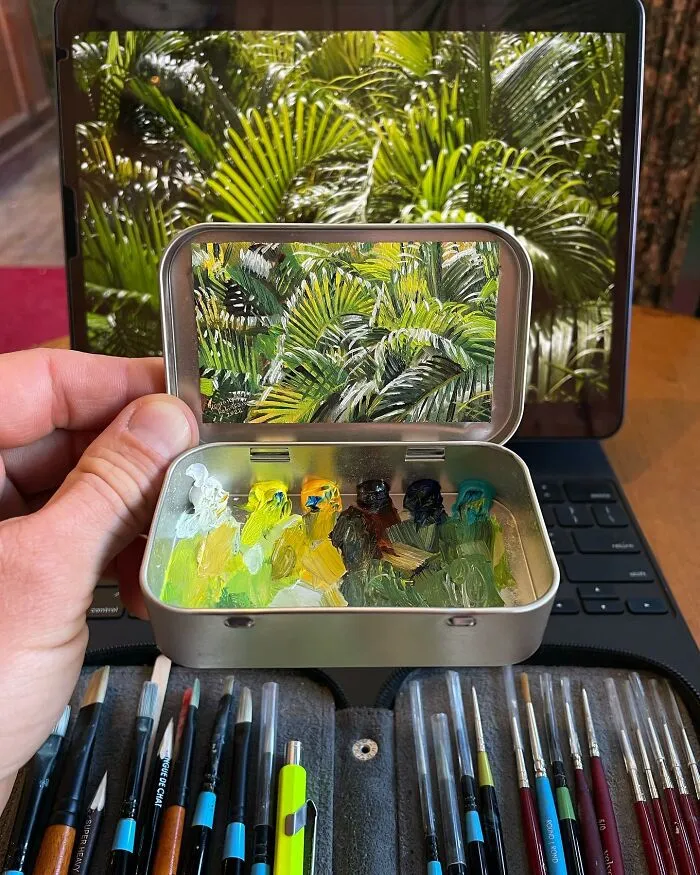 30 Altoids Tins Revived With Tiny Paintings Of Landscapes And Cityscapes By An Ohio-Based Artist (New Pics)