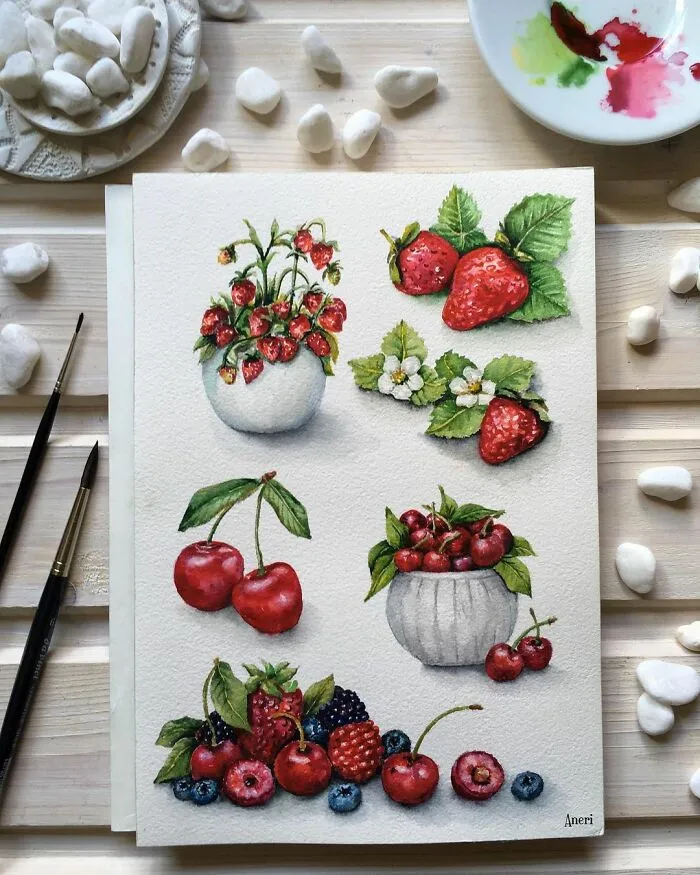 By Exploring Different Art Mediums, This Artist Creates Intricate and Vibrant Paintings (70 Pics)
