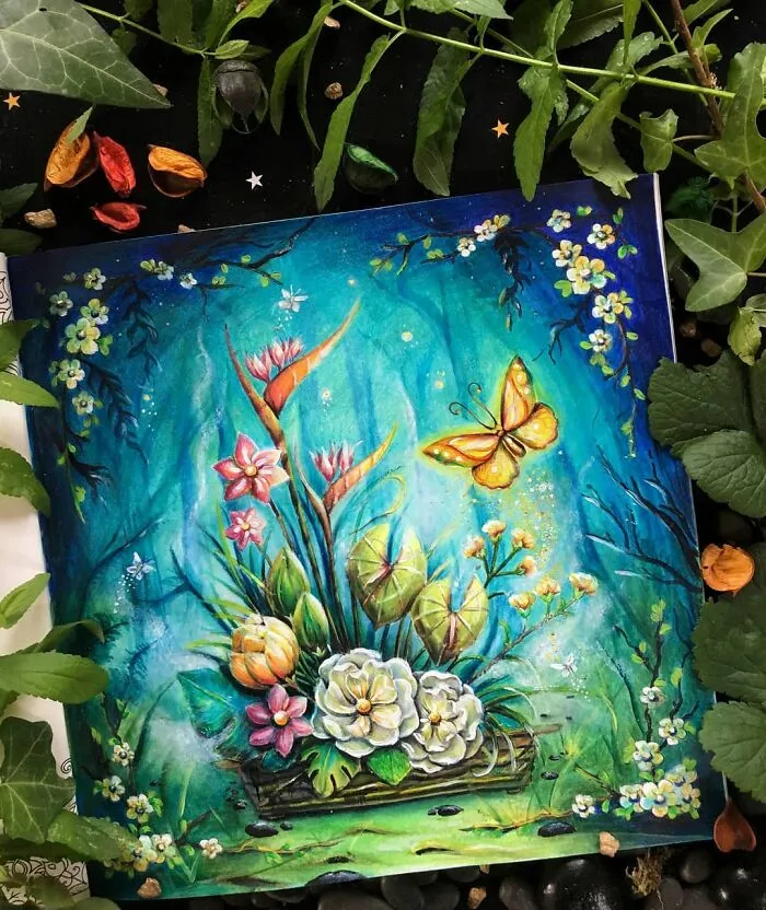 By Exploring Different Art Mediums, This Artist Creates Intricate and Vibrant Paintings (70 Pics)