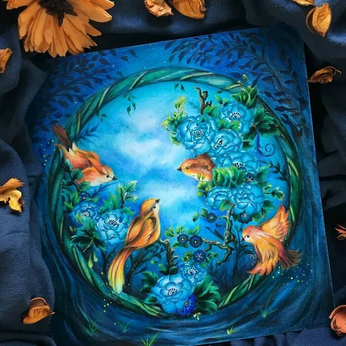 By Exploring Different Art Mediums, This Artist Creates Intricate and Vibrant Paintings (70 Pics)