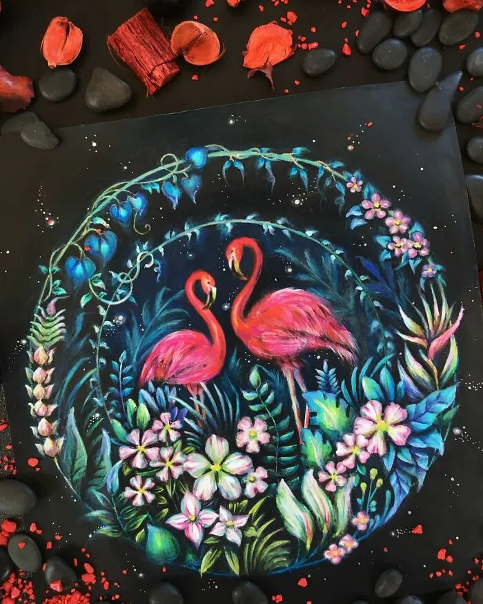 By Exploring Different Art Mediums, This Artist Creates Intricate and Vibrant Paintings (70 Pics)