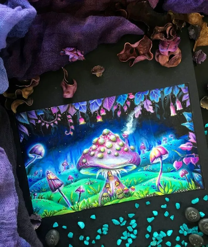 By Exploring Different Art Mediums, This Artist Creates Intricate and Vibrant Paintings (70 Pics)