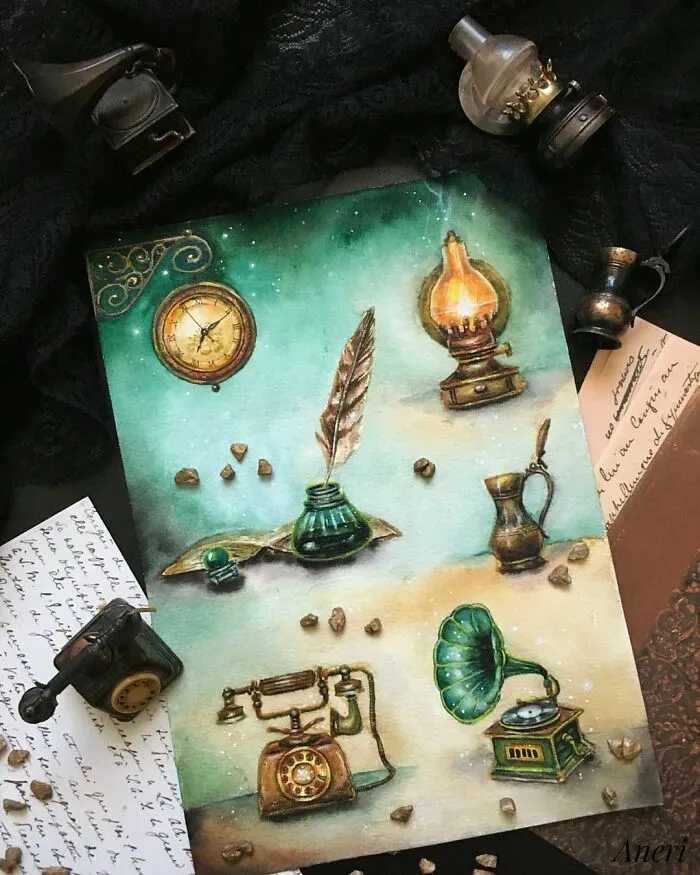 By Exploring Different Art Mediums, This Artist Creates Intricate and Vibrant Paintings (70 Pics)