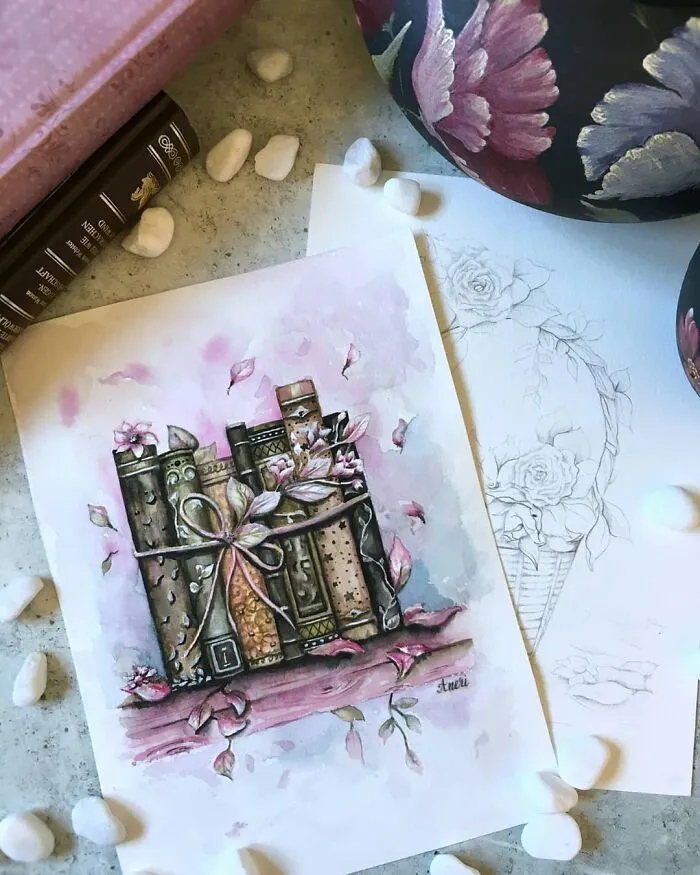 By Exploring Different Art Mediums, This Artist Creates Intricate and Vibrant Paintings (70 Pics)
