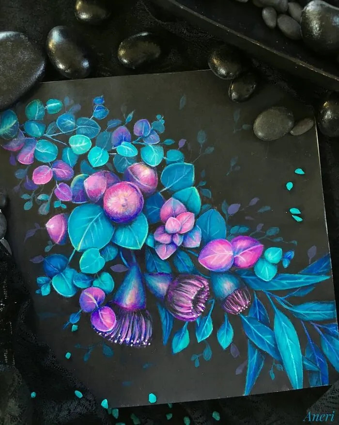 By Exploring Different Art Mediums, This Artist Creates Intricate and Vibrant Paintings (70 Pics)