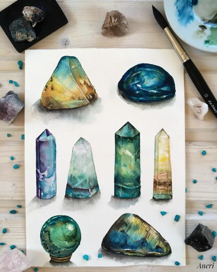 By Exploring Different Art Mediums, This Artist Creates Intricate and Vibrant Paintings (70 Pics)