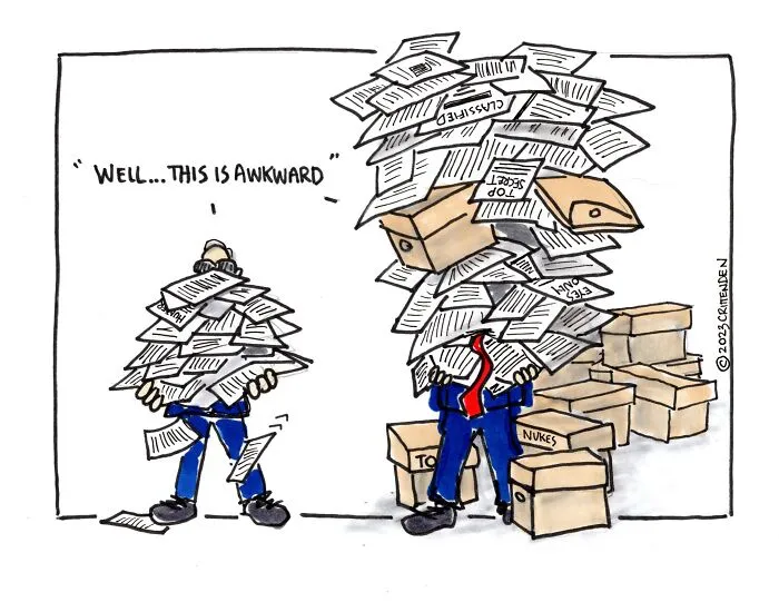 Degrees Of Sin, Orders Of Magnitude, Etc. But Joe Also Has A Pile Of Papers