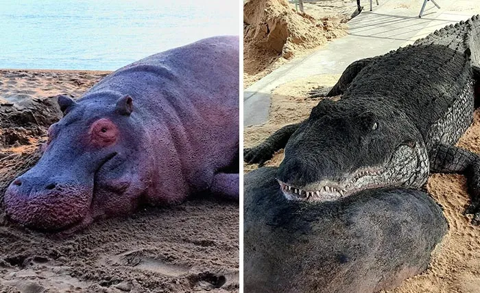 27 Unbelievable Sand Sculptures By This Artist That Might Make You Do A Double Take (New Pics)