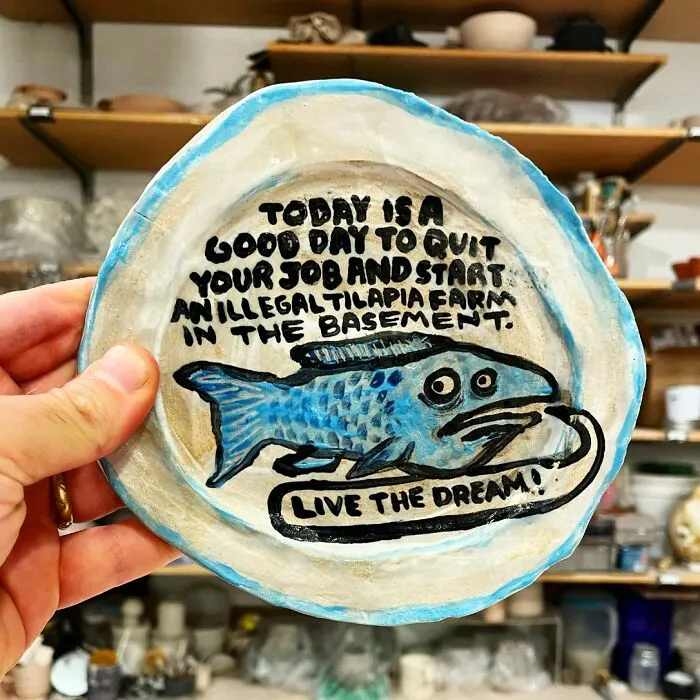 My 40 Ceramics Pieces With An Attitude That I Upcycled From Unwanted Dishes