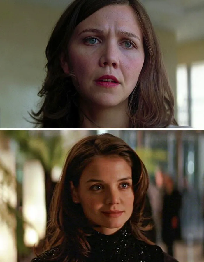 Maggie Gyllenhaal, Katie Holmes — Rachel Dawes