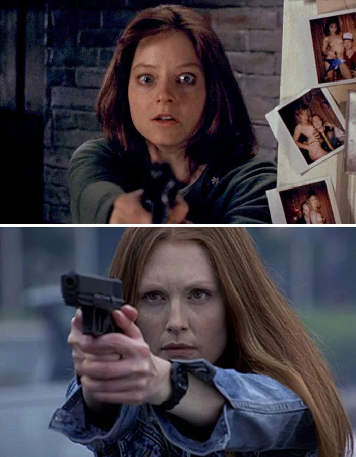 Jodie Foster, Julianne Moore — Clarice Starling