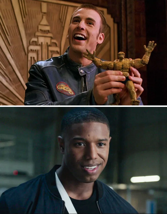 Chris Evans, Michael B. Jordan — Johnny Storm