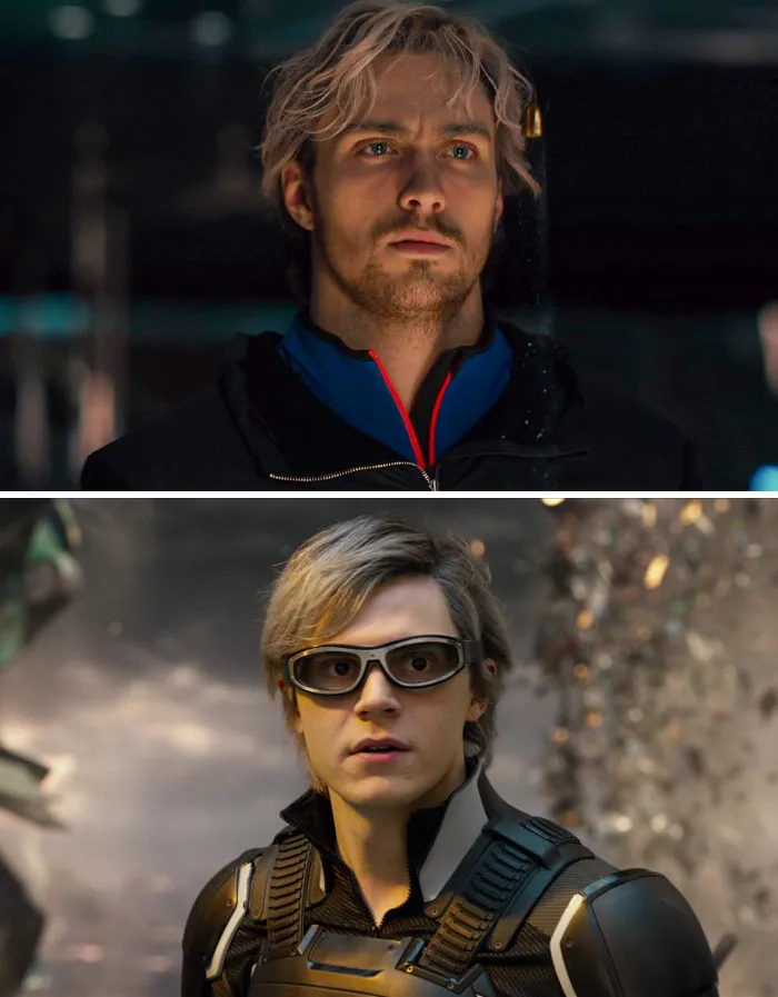 Aaron Taylor-Johnson, Evan Peters — Quicksilver (Pietro Maximoff)