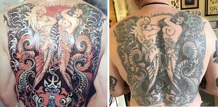 A Sailor Jerry Tattoo Aged 53 Years, Really Cool To See