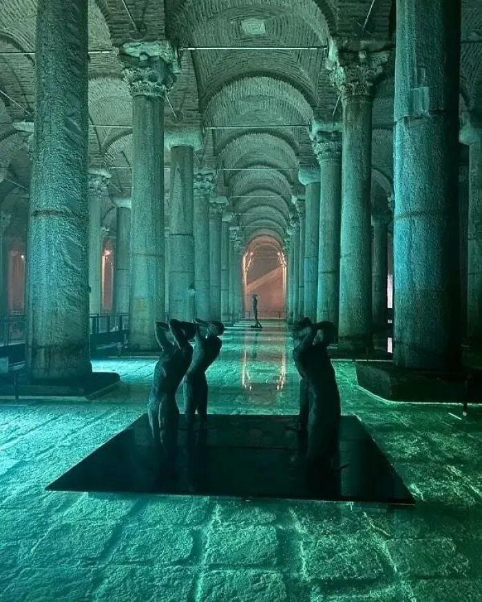 La Cisterna Basílica de Constantinopla
