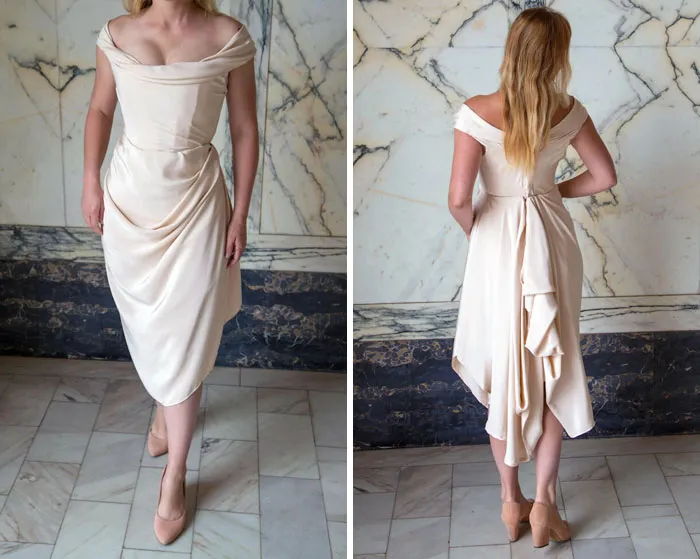No podía permitirme un vestido cocotte de Vivienne Westwood, así que hice uno yo