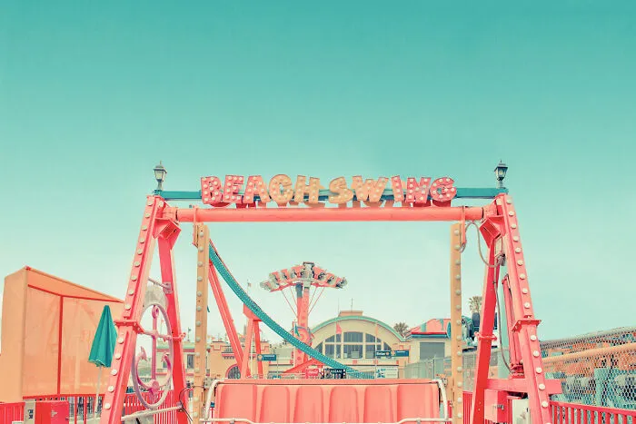 I Used Dreamy Colors To Capture California's Oldest Amusement Park