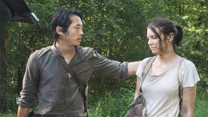 Glenn And Maggie, "The Walking Dead"