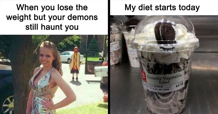50 Of The Funniest Weight Loss And Diet Memes Because The Struggle Is Real