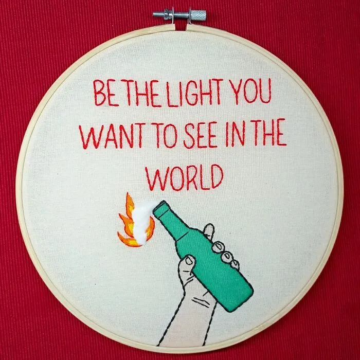 We Create Unapologetic Embroideries That Will Hopefully Brighten Up Your Day (21 New Pics)