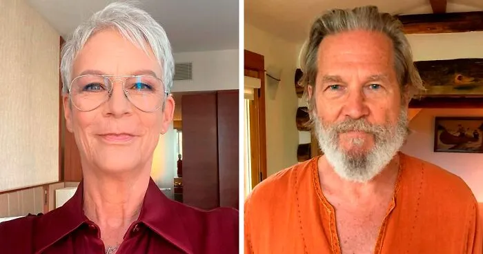 40 Celebrities Who Don't Mind Their Hair Turning Gray And Leave It Be