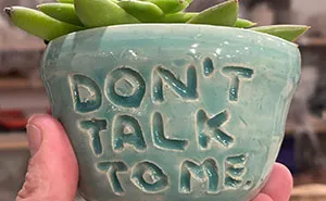 My 40 Ceramics Pieces With An Attitude That I Upcycled From Unwanted Dishes