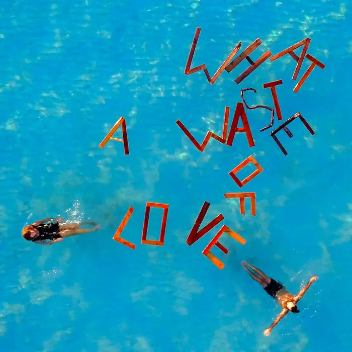We Made An Installation And Performance Art In The Mediterranean Sea Called "Waste"
