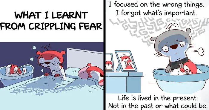 “I’m Doing My Best”: My Wholesome Comic About An Otter Who Overcame His Fears