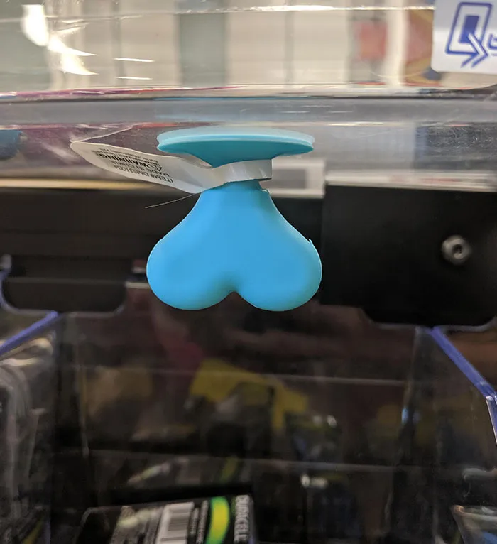 Esta ventosa en forma de "corazón"