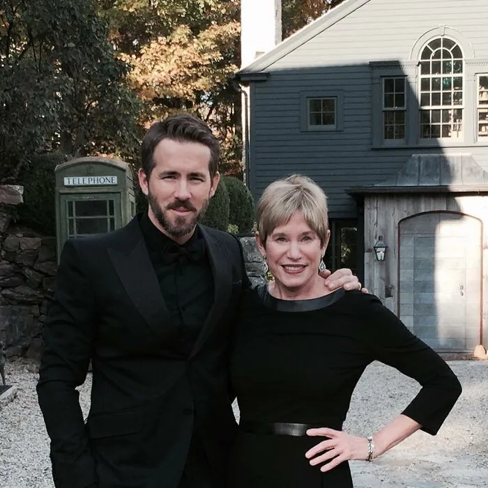 Ryan Reynolds And His Mother Tammy Reynolds