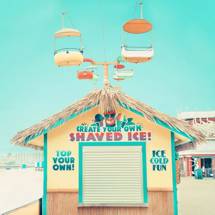 I Used Dreamy Colors To Capture California's Oldest Amusement Park