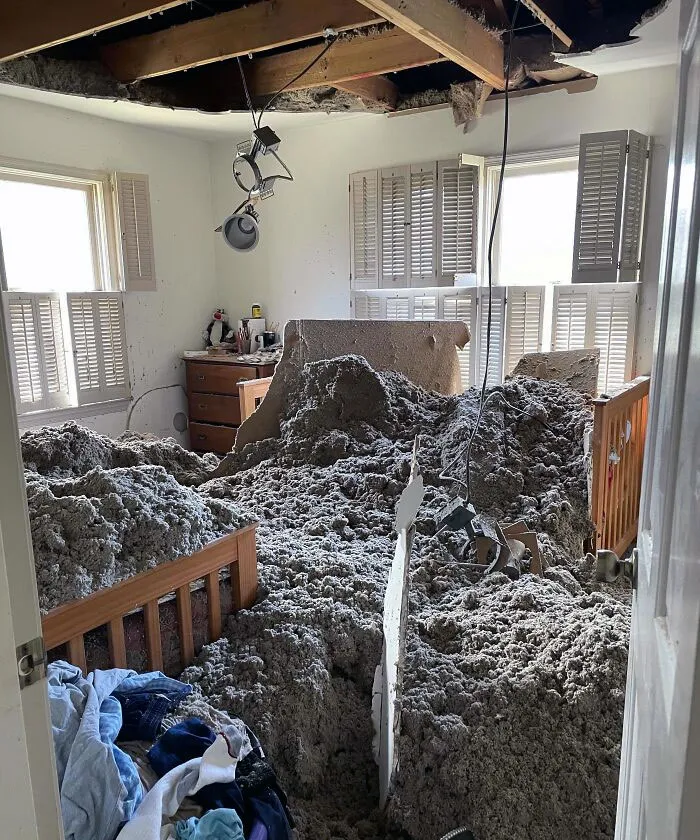 My Bedroom Ceiling Collapsed