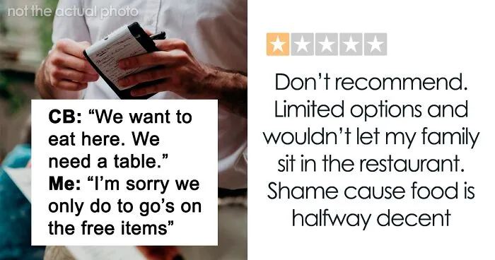 “Choosing Beggars” Receive $50 Worth Of Free Food From A Kind Mexican Restaurant, Leave Them A 1-Star Review