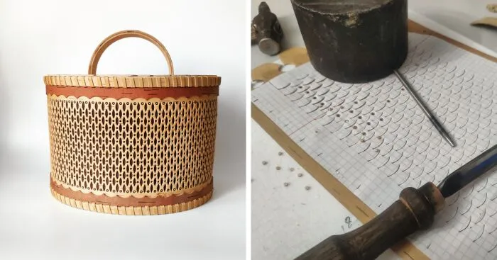 I Make Products Using Birch Bark, And Here Is My Newest One