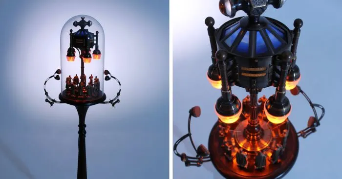 How To Turn A Medieval Legend Into A Lamp (8 Pics)