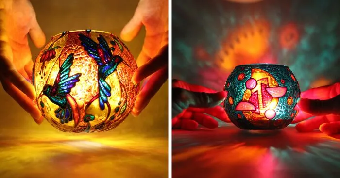 Glass Painting Has Been My Passion For 10 Years Already (4 Pics)