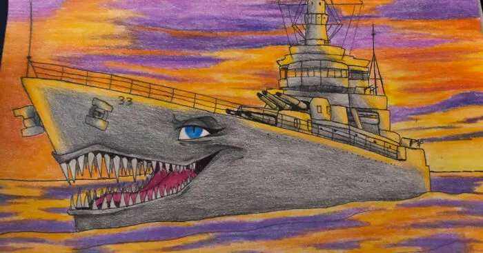 I Draw Battleships As A Hobby, And Here Are 14 Of My Best Ones