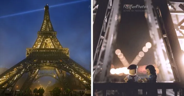 I Photographed The Eiffel Tower In Budapest. The Only Difference Is, My Tower Is Made From LEGO