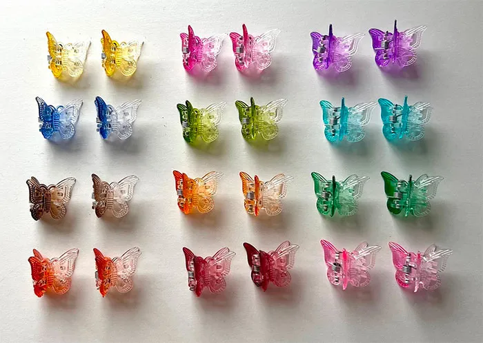"Butterfly Clips"