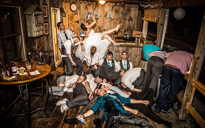 La boda fue un éxito
