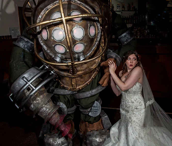 Bioshock-Themed Wedding