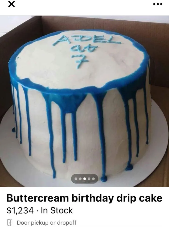 These Are All Cakes Advertised By The Same Baker On Facebook Marketplace, Yes They Are Charging For These Sad Creations