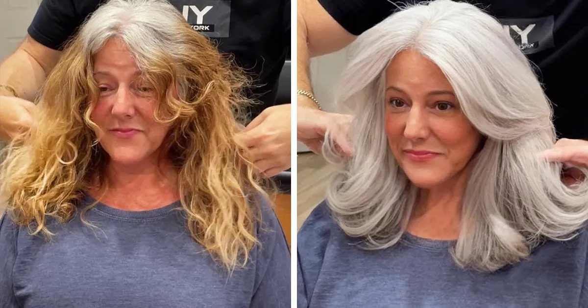En lugar de teñir sus raíces canosas, este estilista logró que sus clientas lucieran una bella cabellera gris (35 imágenes nuevas)