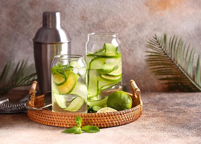 Cucumbers Or Jicama With Salt And Lime Juice