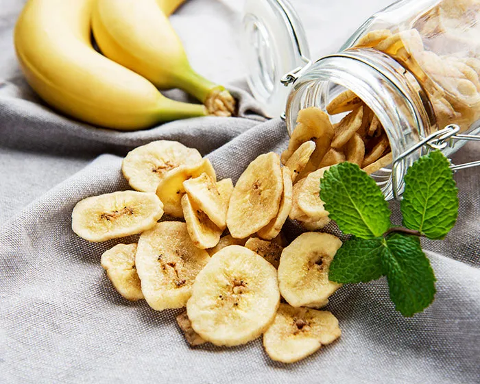 Dehydrated Banana Chips