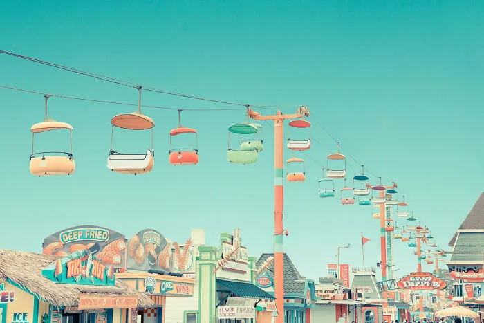 I Used Dreamy Colors To Capture California's Oldest Amusement Park
