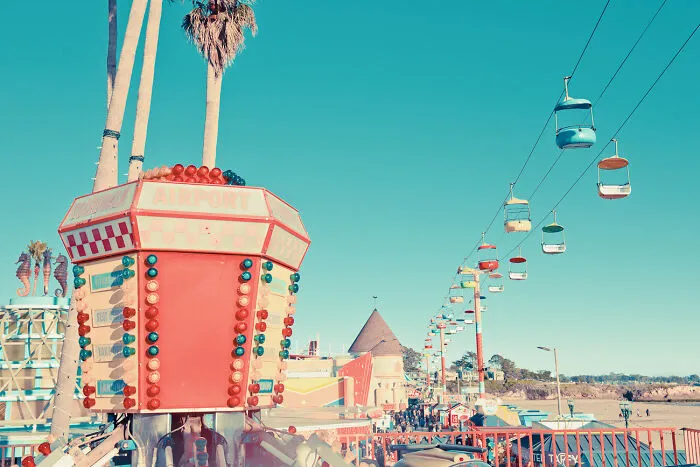 I Used Dreamy Colors To Capture California's Oldest Amusement Park