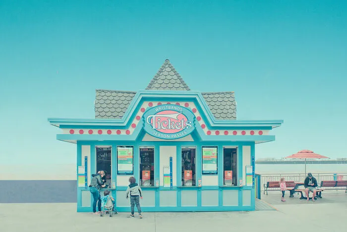 I Used Dreamy Colors To Capture California's Oldest Amusement Park